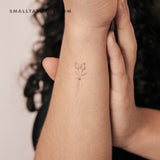 Tulip Couple By Stefano Mazza Temporary Tattoo (Set of 3)