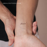 Rare By Stefano Mazza Temporary Tattoo (Set of 3)