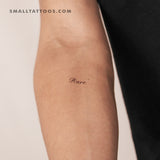 Rare By Stefano Mazza Temporary Tattoo (Set of 3)