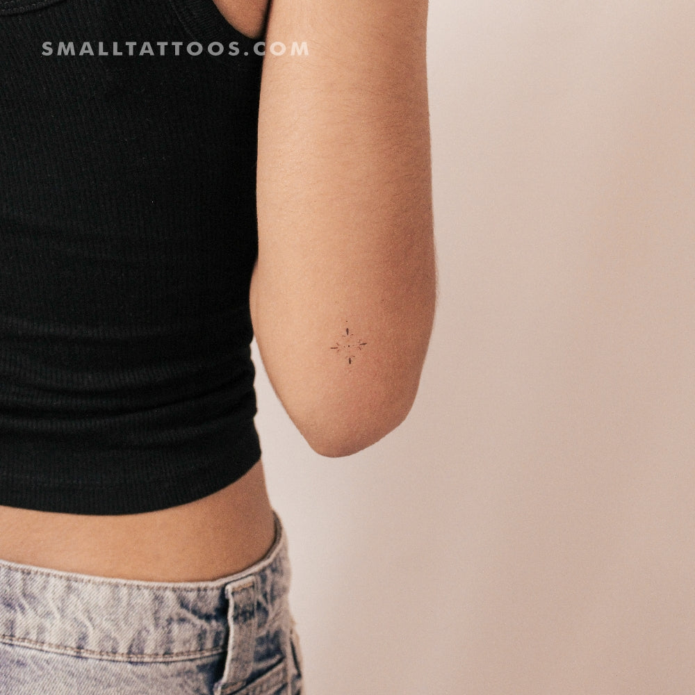 Little Ornament By Stefano Mazza Temporary Tattoo (Set of 3)
