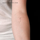 Crescent Mermaid By Stefano Mazza Temporary Tattoo (Set of 3)