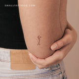 Moon Holding Mermaid Temporary Tattoo By Stefano Mazza (Set of 3)