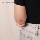 Swing By Stefano Mazza Temporary Tattoo (Set of 3)