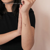 Hummingbird By Stefano Mazza Temporary Tattoo (Set of 3)