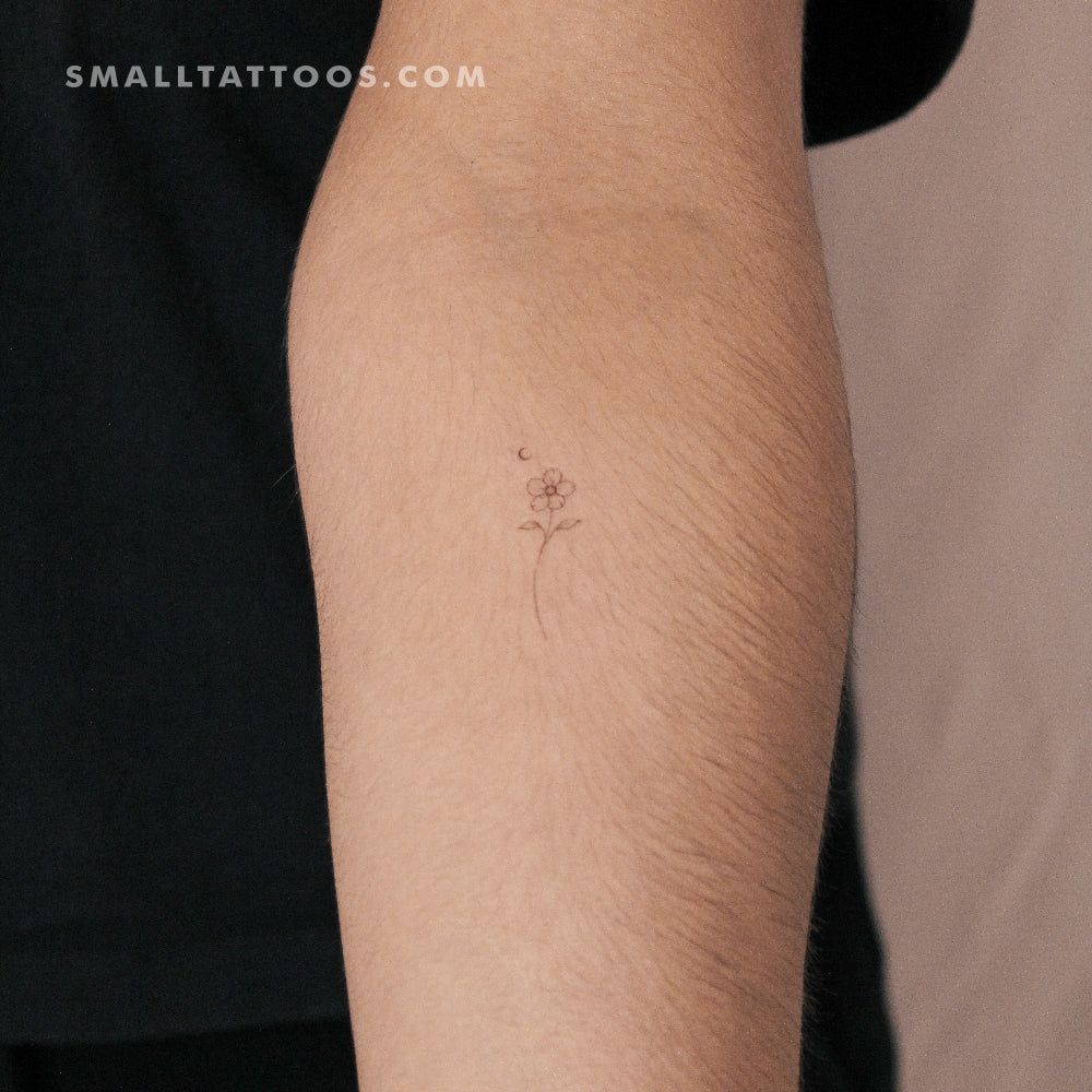 Flower By Stefano Mazza Temporary Tattoo (Set of 3)
