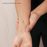 Moon Rose By Stefano Mazza Temporary Tattoo (Set of 3)
