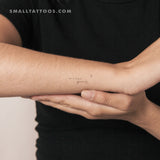 New York By Stefano Mazza Temporary Tattoo (Set of 3)