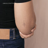 Sacred Heart By Stefano Mazza Temporary Tattoo (Set of 3)