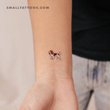 Cavalier King Charles Spaniel Temporary Tattoo (Set of 3)