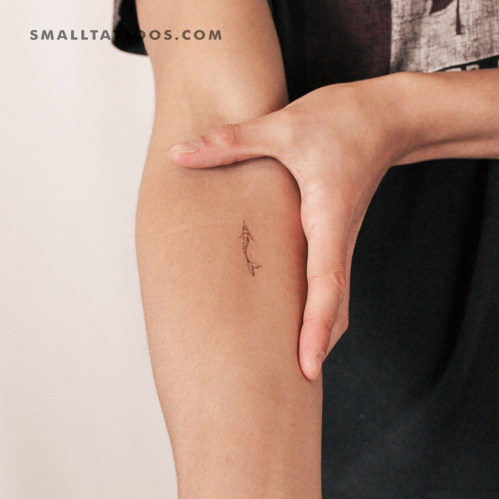 Mermaid By Stefano Mazza Temporary Tattoo (Set of 3)