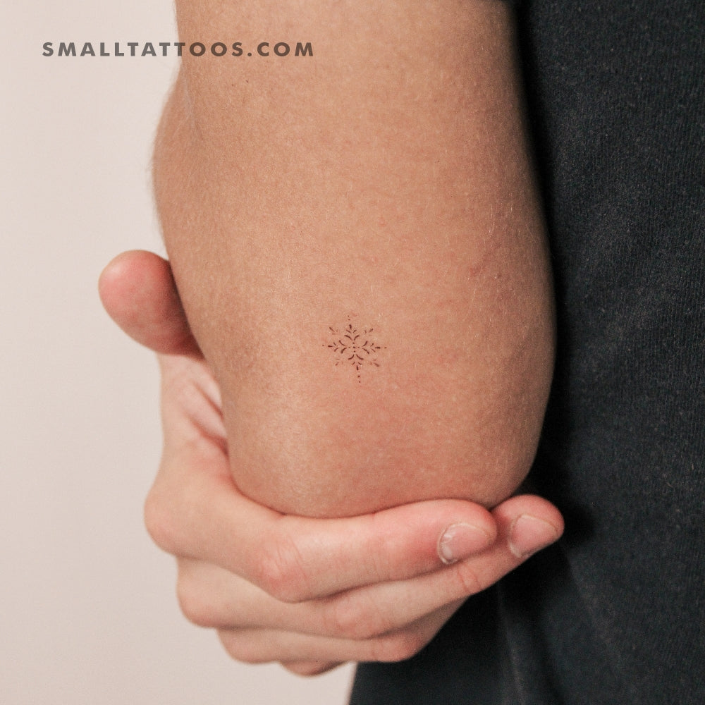 Small Ornament By Stefano Mazza Temporary Tattoo (Set of 3)