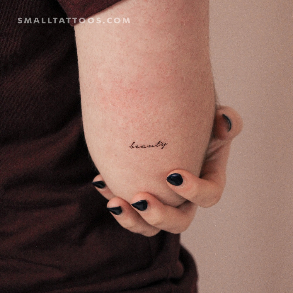 Beauty Temporary Tattoo (Set of 3)