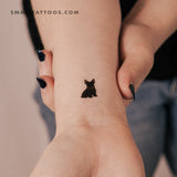 Little Scottish Terrier Temporary Tattoo (Set of 3)