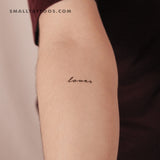 Loves Temporary Tattoo (Set of 3)