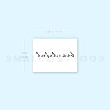 Beautiful Temporary Tattoo (Set of 3)