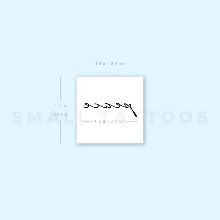 Peace Temporary Tattoo (Set of 3)