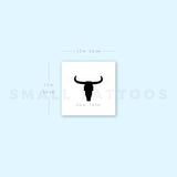 Bull Skull Temporary Tattoo (Set of 3)
