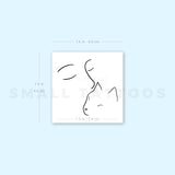Kiss & Purr By Emba Temporary Tattoo (Set of 3)