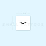 Seagull Temporary Tattoo (Set of 3)