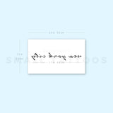 New York City Temporary Tattoo (Set of 3)