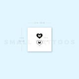 Butterfly Love Temporary Tattoo (Set of 3)