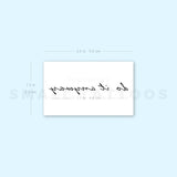 Do It Anyway Temporary Tattoo (Set of 3)