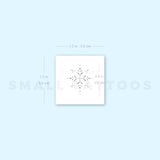 Small Ornament By Stefano Mazza Temporary Tattoo (Set of 3)
