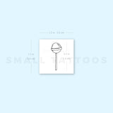 Lollipop Temporary Tattoo (Set of 3)