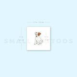 Jack Russell Temporary Tattoo (Set of 3)