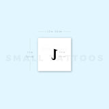 Iota ι Temporary Tattoo (Set of 3)