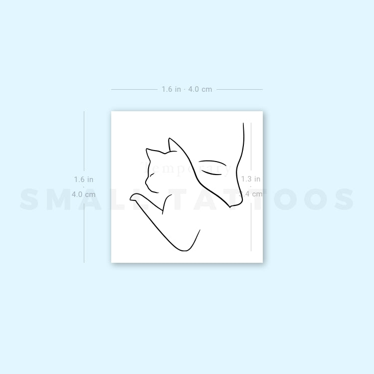 True Love By Emba Temporary Tattoo (Set of 3)