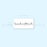 Brotherhood Temporary Tattoo (Set of 3)