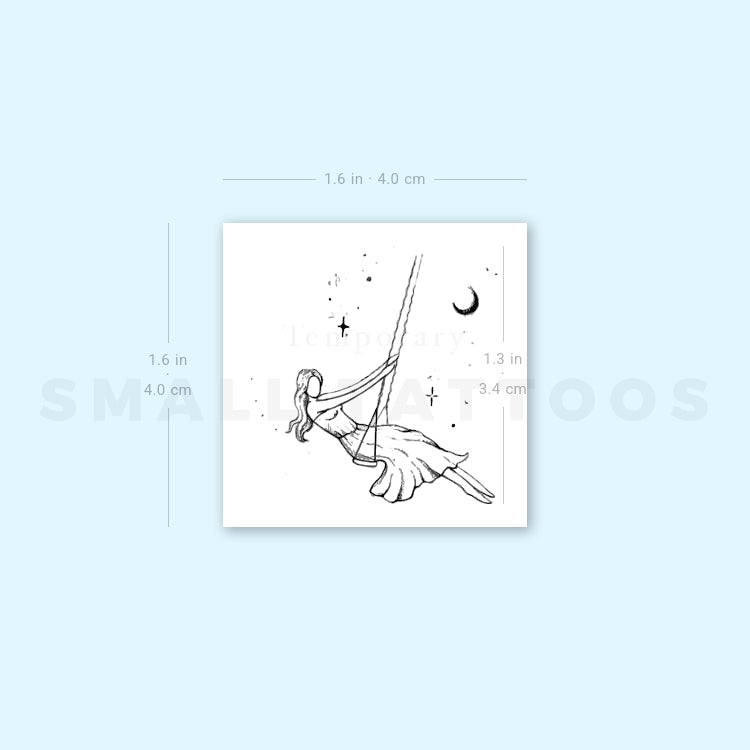 Swing By Stefano Mazza Temporary Tattoo (Set of 3)