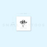 Cow Skin Hat Temporary Tattoo (Set of 3)