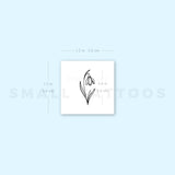 Little Snowdrop Temporary Tattoo (Set of 3)