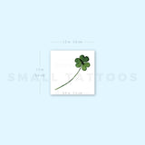 Small Clover By Ann Lilya Temporary Tattoo (Set of 3)