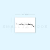 Passion Temporary Tattoo (Set of 3)