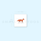 Fox Temporary Tattoo (Set of 3)