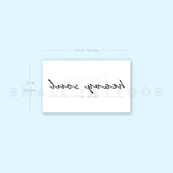 Heavy Soul Temporary Tattoo (Set of 3)