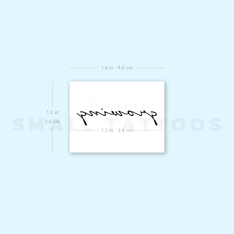 Growing Temporary Tattoo (Set of 3)