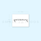 Growing Temporary Tattoo (Set of 3)