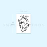 Heart Hug Temporary Tattoo (Set of 3)