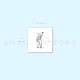 Working Class Worker Temporary Tattoo (Set of 3)