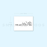 William Temporary Tattoo (Set of 3)