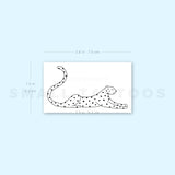 Leopard Temporary Tattoo By M3.Ink (Set of 3)