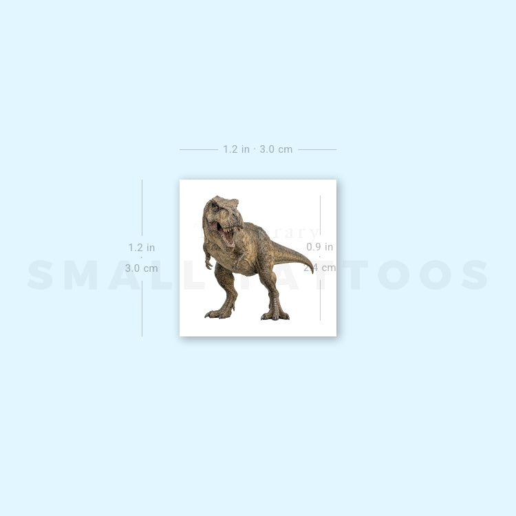 Tyrannosaurus Temporary Tattoo (Set of 3)