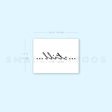 Still Temporary Tattoo (Set of 3)