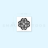 Shield Knot Temporary Tattoo (Set of 3)