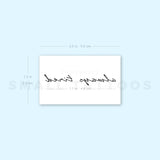 Always Tired Temporary Tattoo (Set of 3)