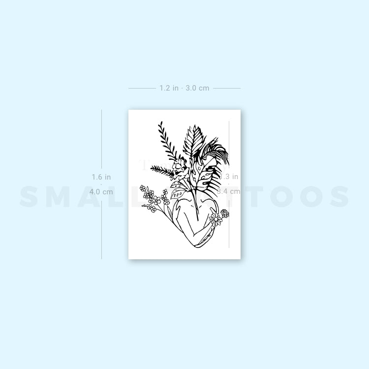 Blossom Temporary Tattoo (Set of 3)